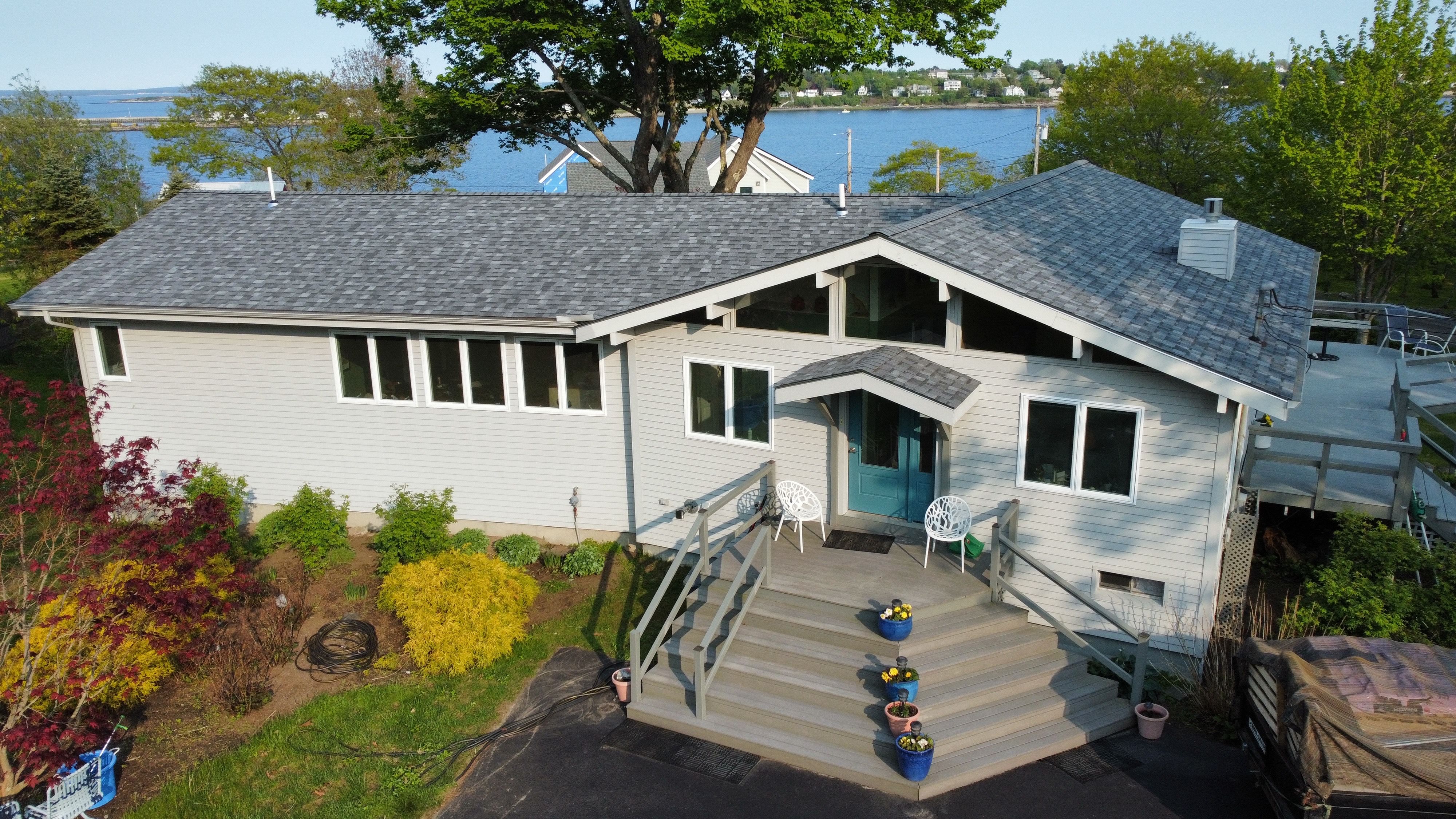 A roof Superior Roofing put on in Maine