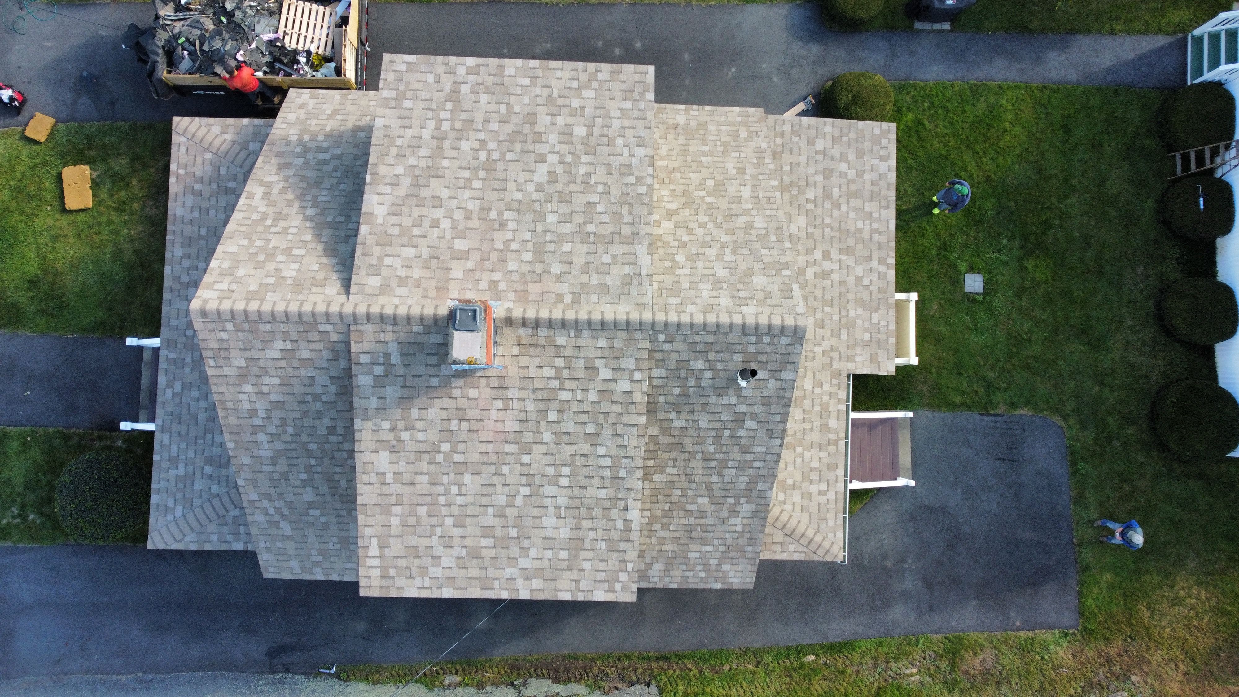 A roof Superior Roofing put on in Maine