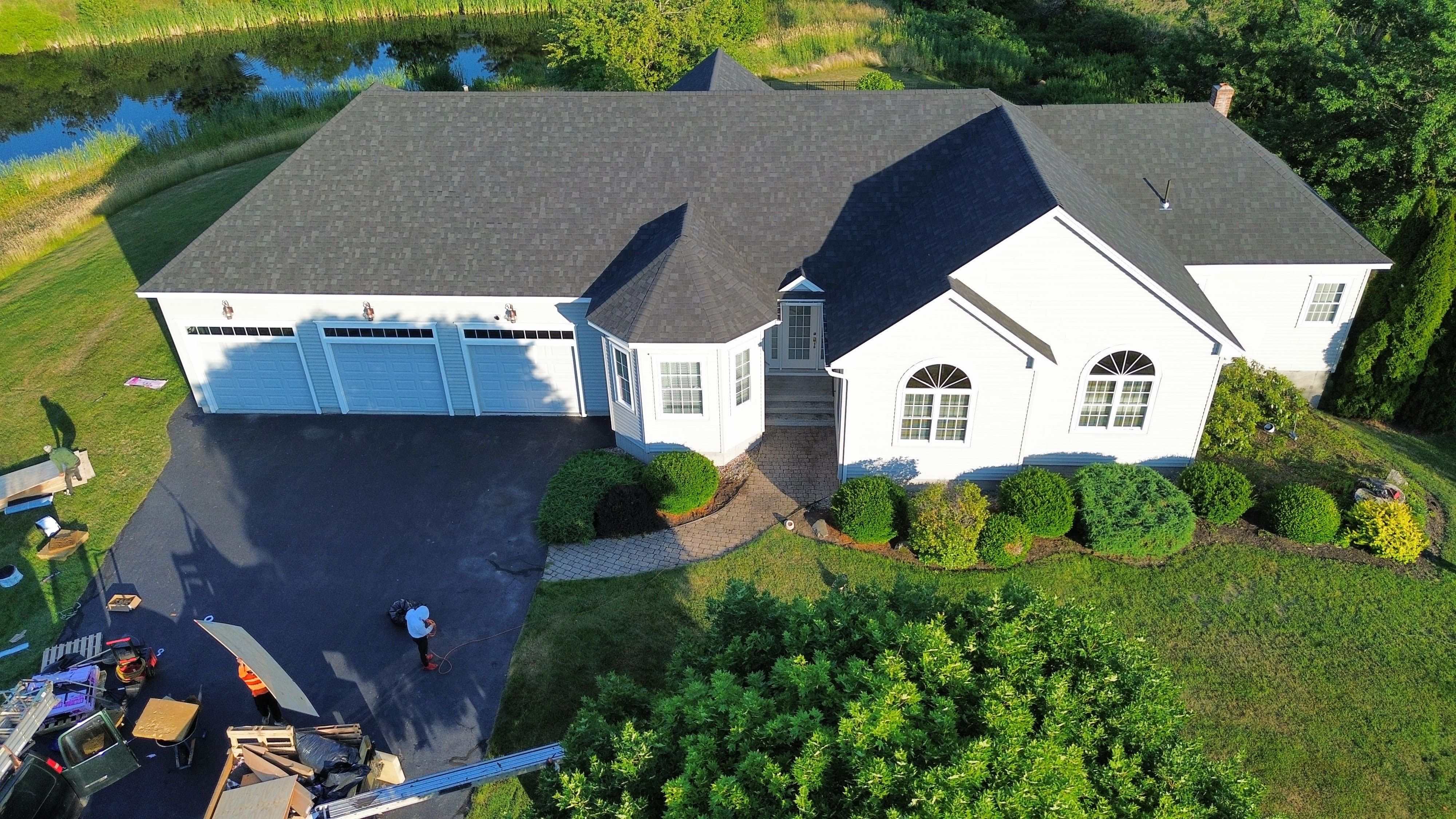 A roof Superior Roofing put on in Maine